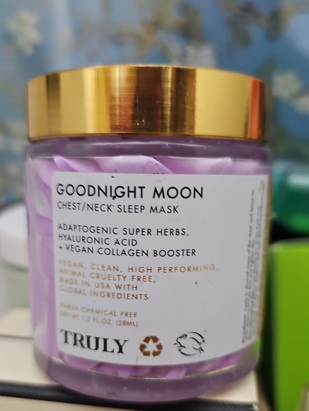 TRULY Goodnight Moon Chest & Neck Sleep Mask –